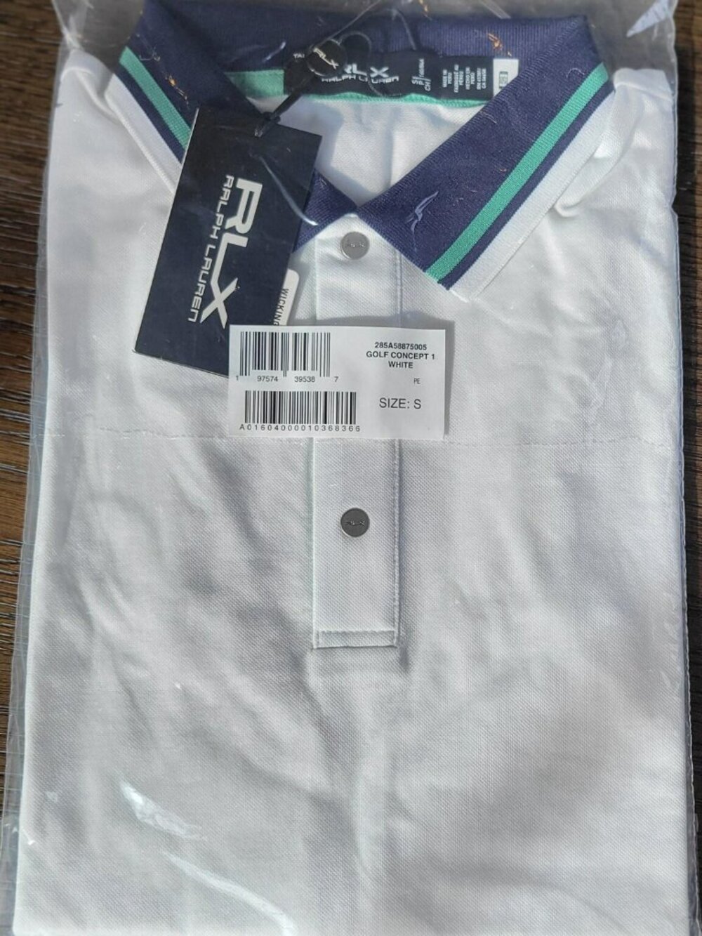 RLX Ralph Lauren Short Sleeve Tour Piqué Val Polo, Brand new, never opened